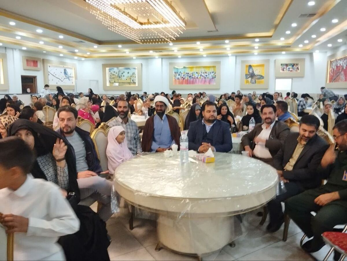 برگزاری ضیافت خانوادگی اعضای بازنشسته، جانباز و خانواده متوفیان شهرستان رابر