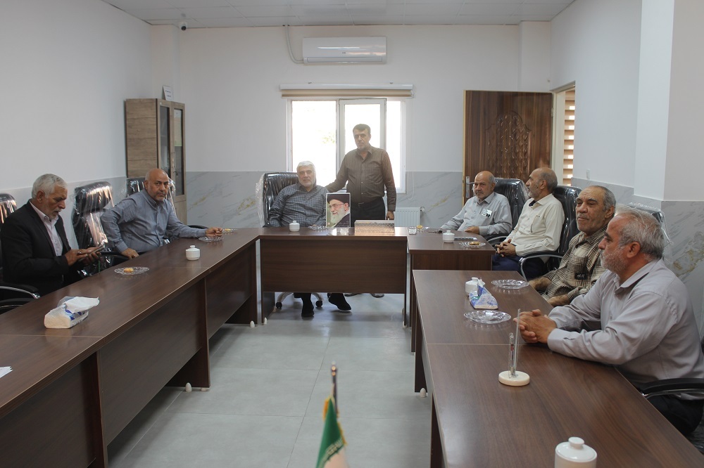 دیدار با سرهنگ قاسمی رئیس  کانون بازنشستگان انتظامی شرق استان تهران