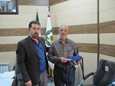 دیدار و ملاقات با دو نفر از همکاران بازنشسته