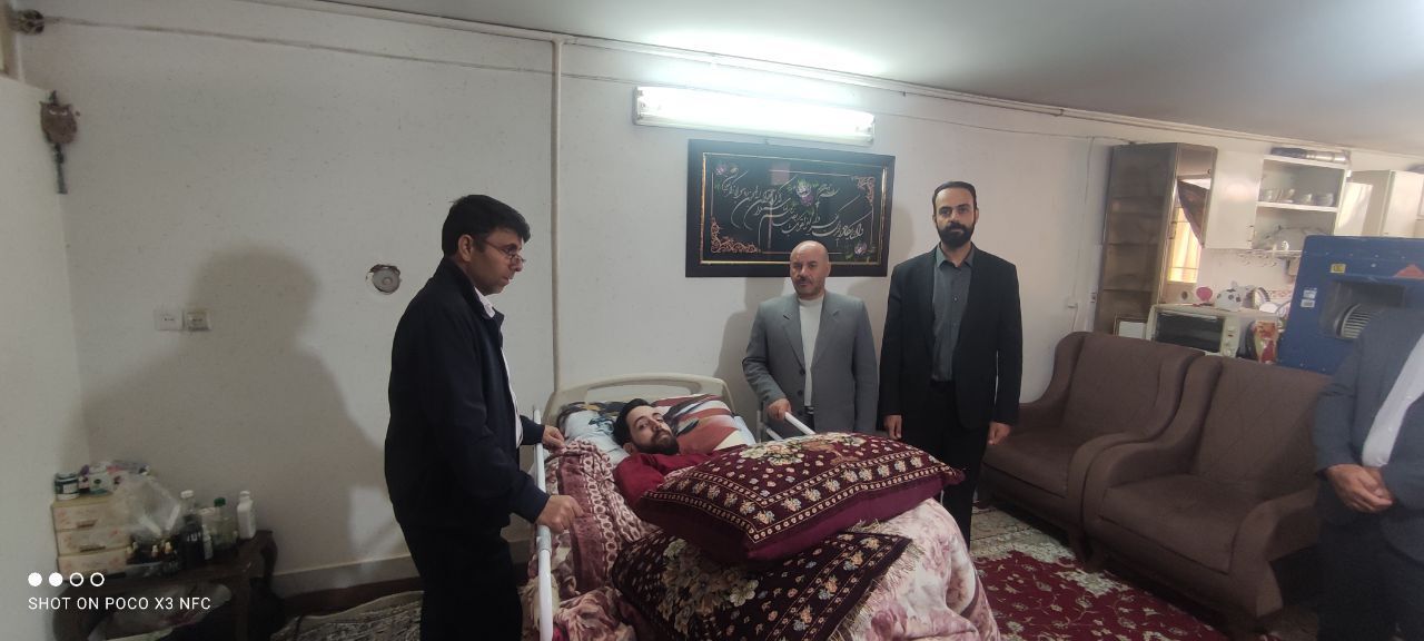 عیادت از بازنشسته امیرحسین نوروزی عیادت از بازنشسته امیرحسین نوروزی