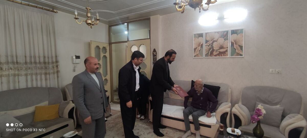 عیادت از بازنشسته قربانعلی نودهی