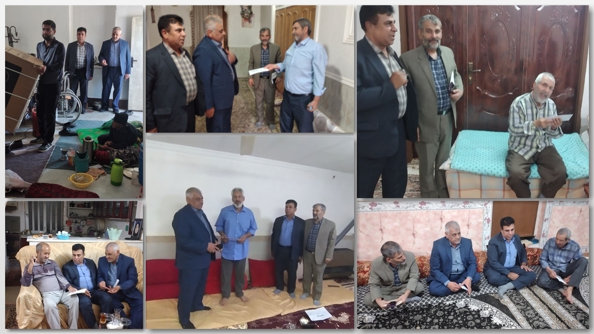 دیدار رئیس کانون بازنشستگان انتظامی استان با ۶ نفر از اعضای وابسته شهرستان زابل