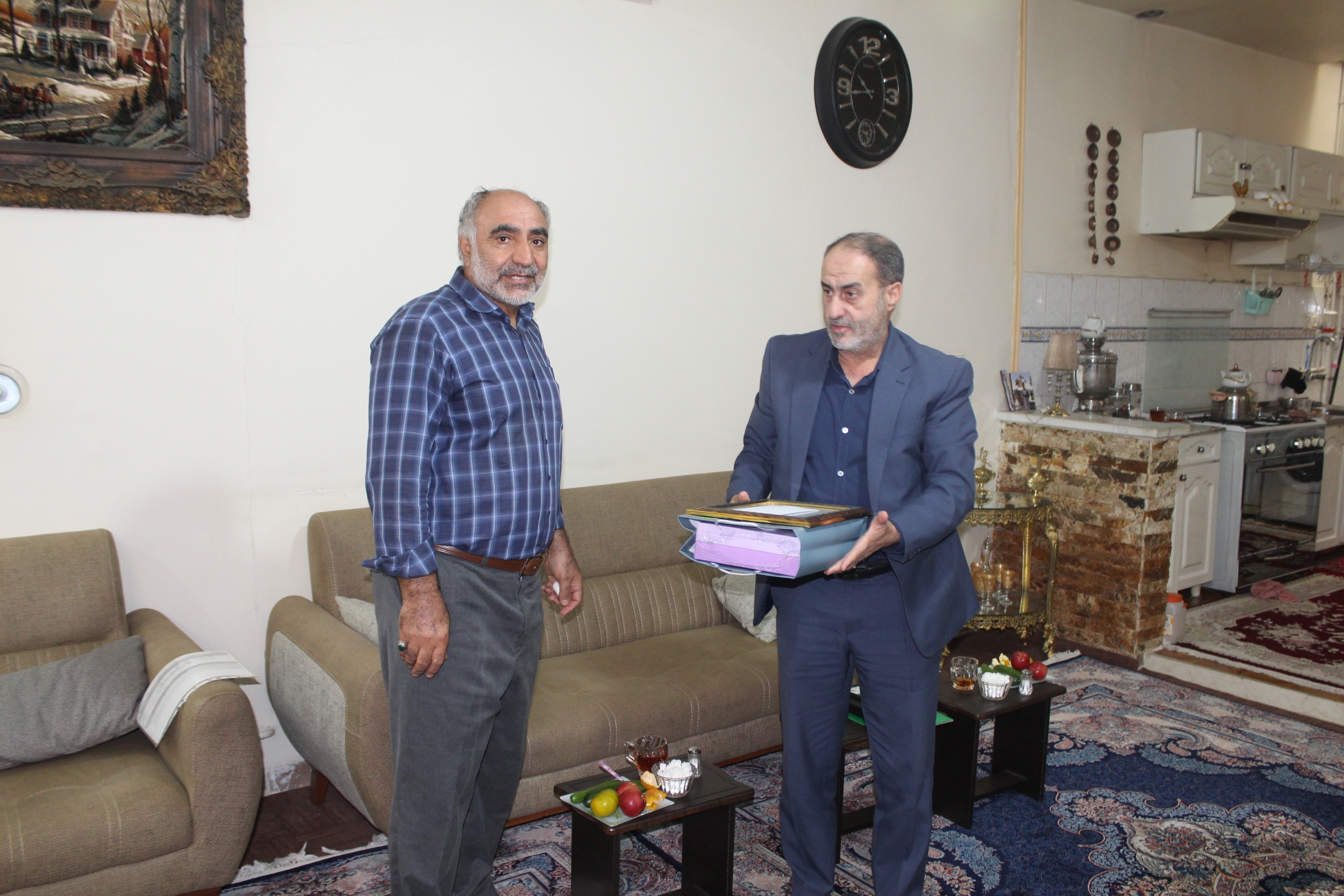 دیدار با ۴ بازنشسته در شهرستان ورامین دیدار با ۴ بازنشسته در شهرستان ورامین