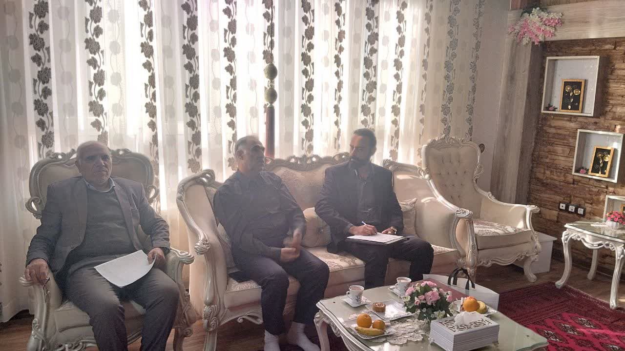 دیدار با سه پیشکسوت انتظامی شهرستان شیروان