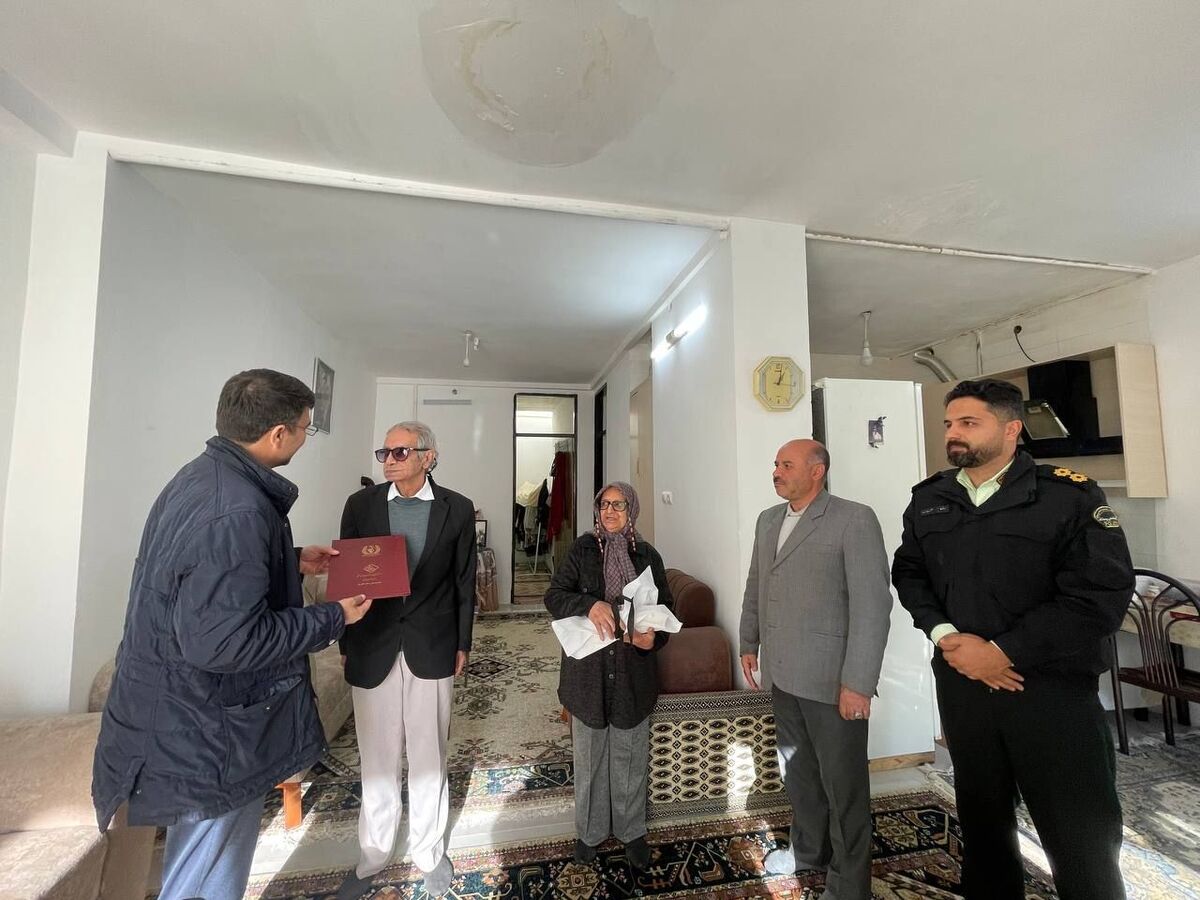 دیدار با دو پیشکسوت انتظامی در شهرستان بجنورد