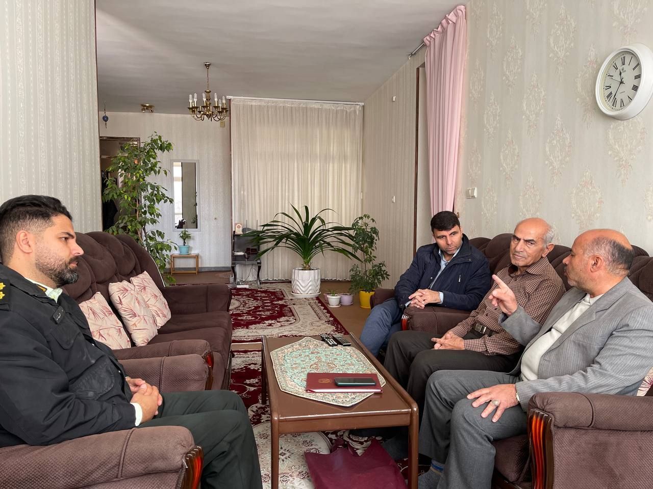 دیدار با دو پیشکسوت در شهرستان بجنورد