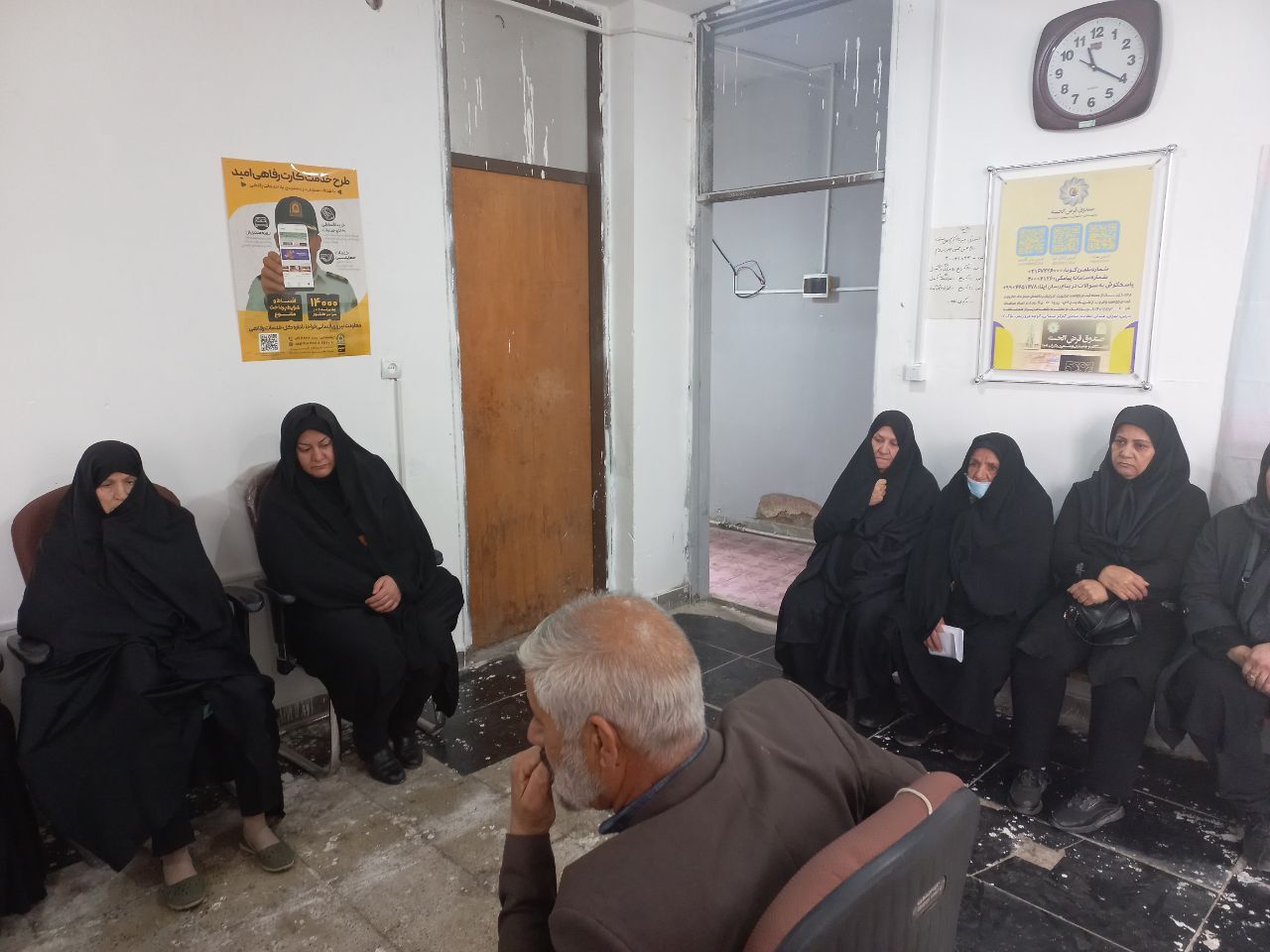 دیدار با ۷ مستمری بگیر شهرستان کنگاور . دیدار با ۷ مستمری بگیر شهرستان کنگاور .