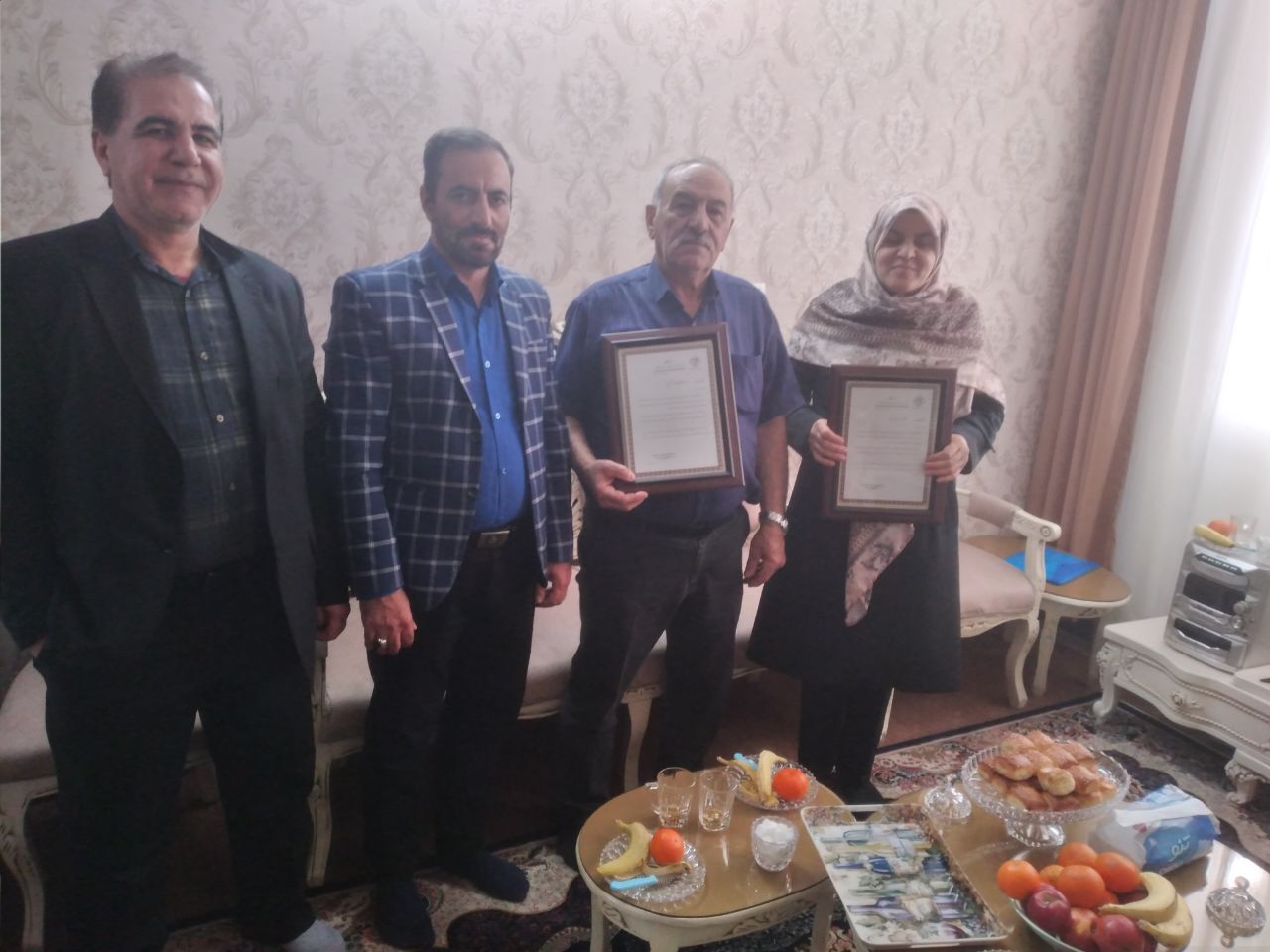 دیدار با 4 نفر از بازنشستگان فراجا استان البرز دیدار با 4 نفر از بازنشستگان فراجا استان البرز