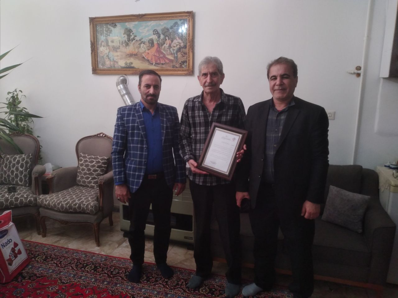 دیدار با 4 نفر از بازنشستگان فراجا استان البرز دیدار با 4 نفر از بازنشستگان فراجا استان البرز