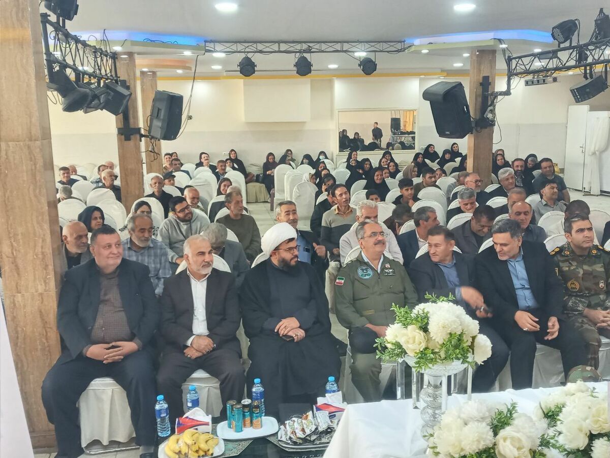 ضیافت خانوادگی مشترک نیروهای مسلح در شهرستان مسجدسلیمان