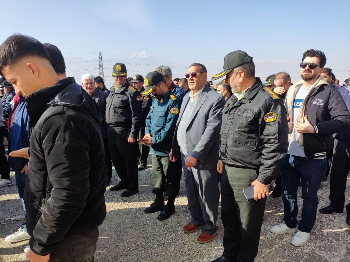 حضور در مراسم تشییع و تدفین پیشکسوت بازنشسته شهرستان بروجرد