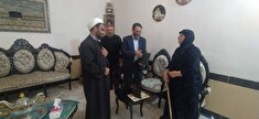 دیدار با ۲ نفر از وابستگان انتظامی شهرستان سلسله