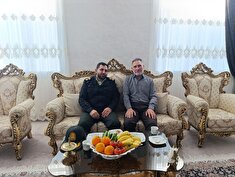 دیدار رئیس امور بازنشستگان استان اذربایجان غربی با ۲ تن از پیشکسوتان