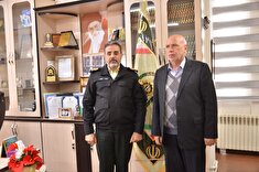 دیدار صمیمانه رئیس کانون با سردار تقوی فرمانده انتظامی استان اردبیل