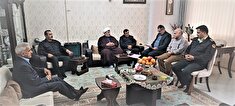 دیدار فرمانده انتظامی شهرستان آستارا با پیشکسوتان و مستمری بگیران