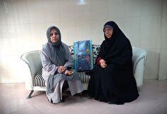 دیدار با پیشکسوت بازنشسته منیژه آقازاده