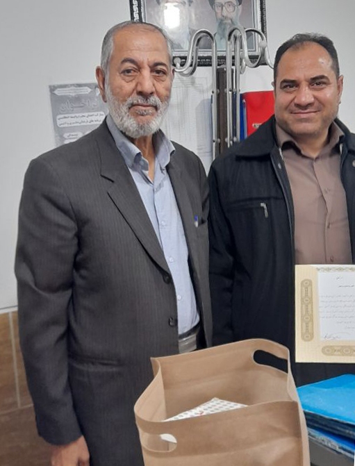 دیدار و سرکشی از ۲ پیشکسوت بازنشسته در شهرستان ساوه