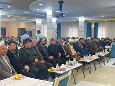 برگزاری ضیافت خانوادگی پیشکسوتان نیروهای مسلح در شهرستان شیروان