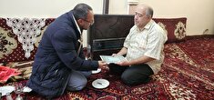 دیدار با ۳ نفر از بازنشستگان انتظامی شهرستان تبریز در منزل
