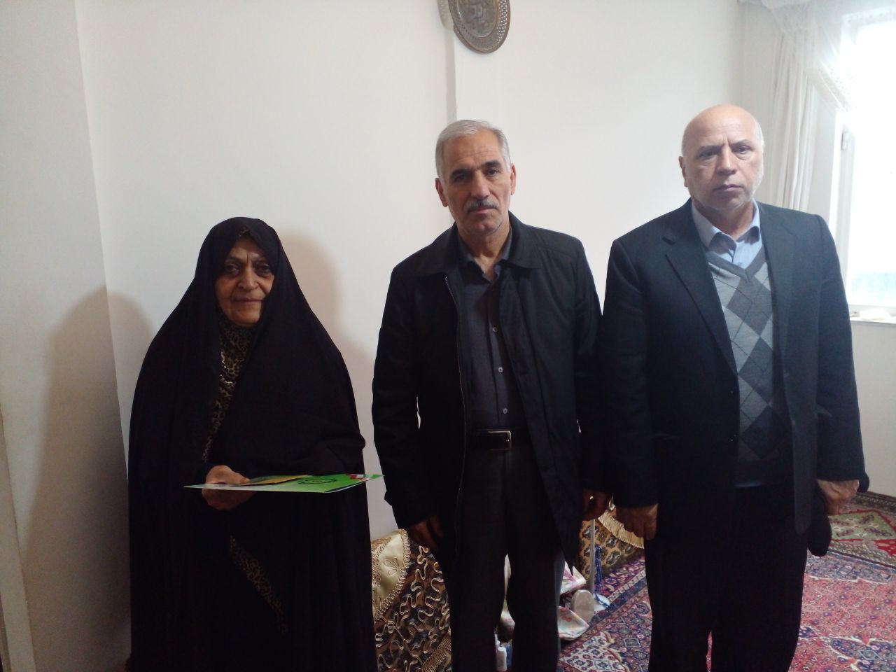 دیدار با 4 تن از بازنشستگان و مستمری بگیران استان اردبیل