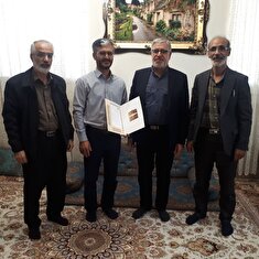 دیدار و سرکشی از ۲ پیشکسوت بازنشسته در شهرستان خمین