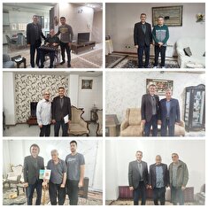 دیدار با ۶ بازنشسته شهرستان کرمانشاه