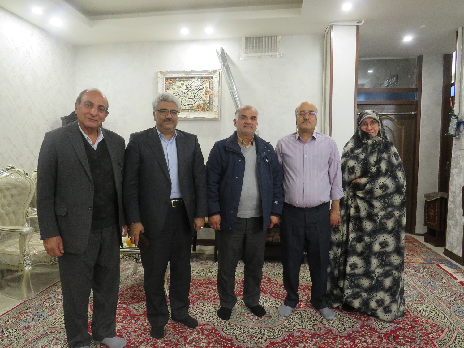 دیدار صمیمی با 7 نفر از بازنشستگان شهرستان تفت