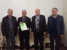 دیدار با ۴ تن از بازنشستگان و مستمری بگیران استان اردبیل