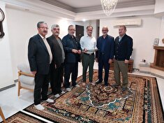 دیدار و تکریم از ۴ بازنشسته انتظامی در شهرستان ساری