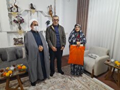 دیداروتجلیل از مستمری بگیر سیده صدیقه جباری در محمودآباد