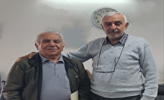 دیدار و تکریم از پیشکسوت انتظامی مصطفی رضایی در شهرستان نوشهر