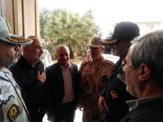 دیدار رئیس کانون بوشهر با فرمانده کل نیروی انتظامی جمهوری اسلامی ایران