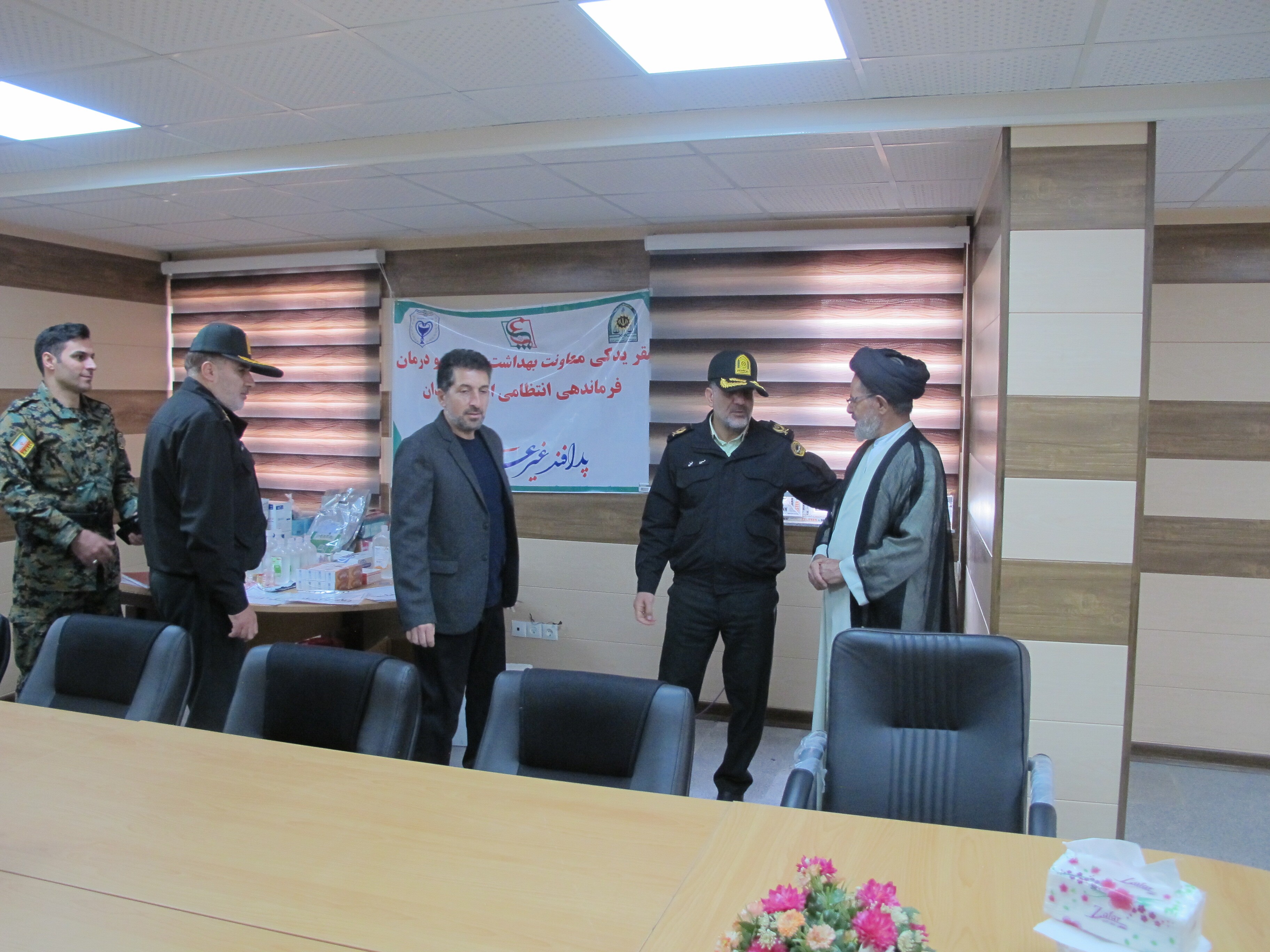 بازدید سردار نجفی از کانون استان همدان