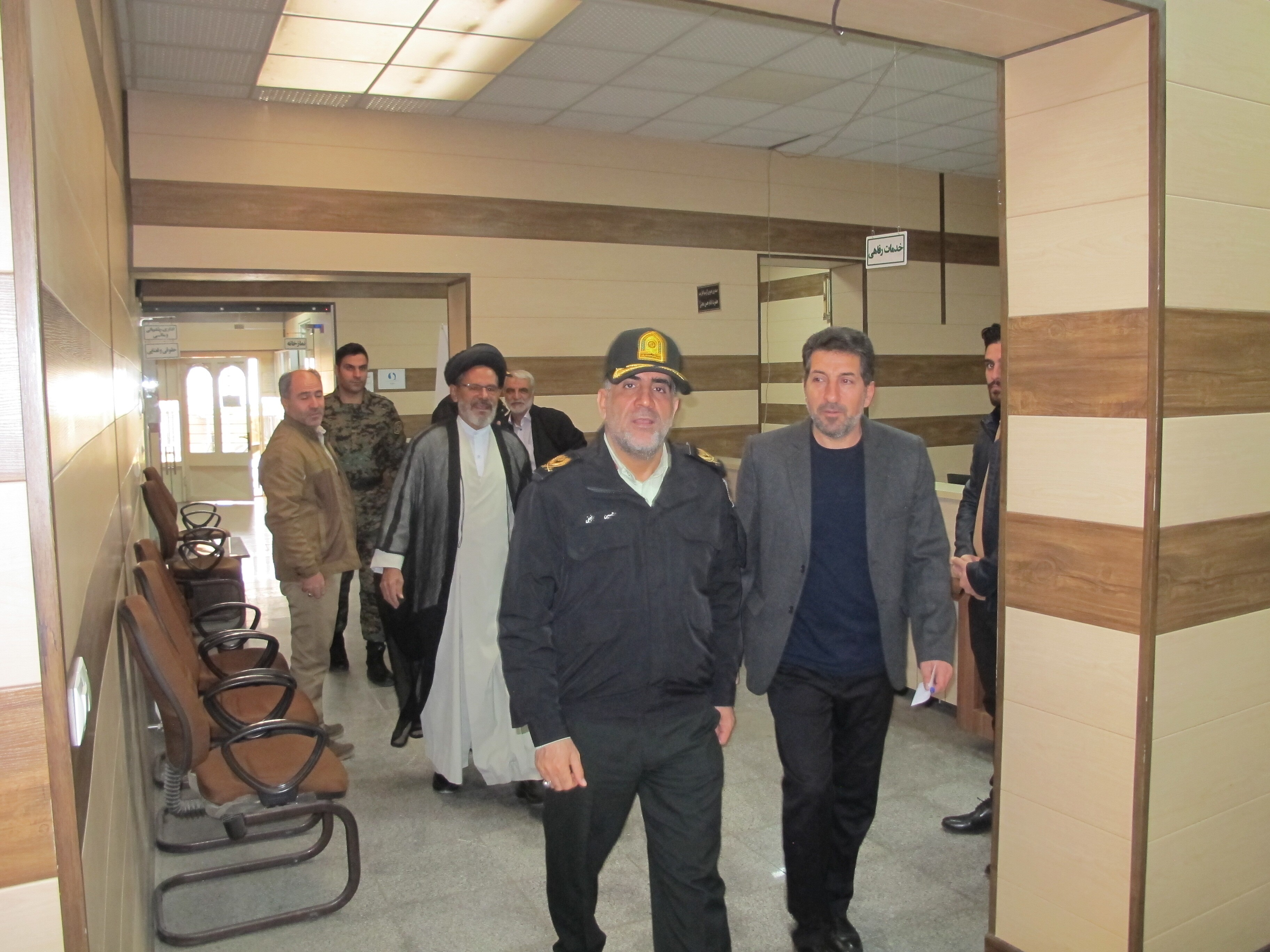 بازدید سردار نجفی از کانون استان همدان